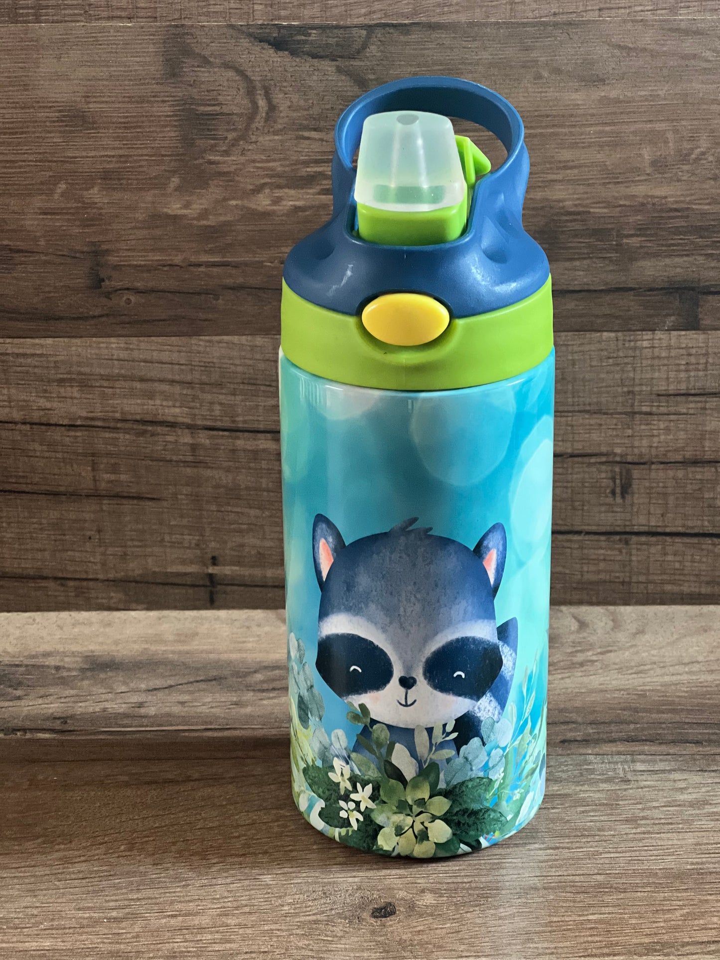 Kids Tumblers Sippy Cups - Flip Top - 12 oz - Butterflies - Sea Turtles - Safari and more