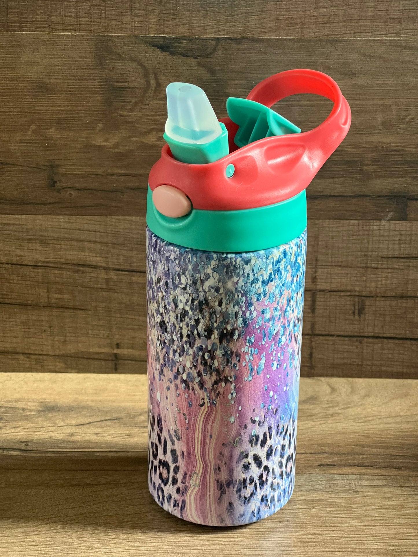 Kids Tumblers Sippy Cups - Flip Top - 12 oz - Butterflies - Sea Turtles - Safari and more